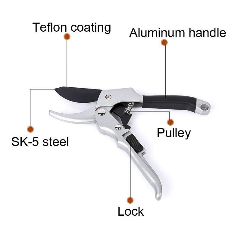 Foarfece pentru tăiere de grădină Foarfece pentru tăiere din oțel carbon Foarfece pentru ramuri brute