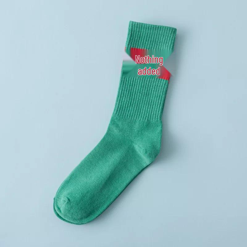 Unisex Trendy Knee-High Basketball Cotton Socks for Men and Women - Spring, Autumn, Winter