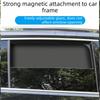 2/4Pcs Blackout Car Window Sun Shade 99% UV Blocking Car Privacy Curtains Car Window Covers  Travel