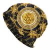 Luxury European Baroque Art Beanie Cap Unisex Winter Bonnet Homme Knit Hats Fashion Outdoor Ski Skullies Beanies Caps