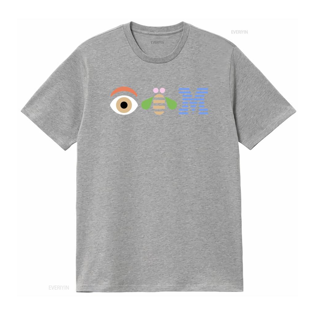 Camiseta IBM Computers Logo Ojo Abeja M Tecnología Talla Mediana Diseño Genial para Amantes de la Tecnología vintage Lavada gráfica Cómoda