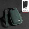 Suede Leather Car Key For Volkswagen VW DASAUTO PASSAT TAYRON Sagitar Tiguan Teramont CC Golf Bora Tavendor ID.3 TALAGON Magotan
