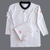 Schnelltrocknende Stretch-Passform Taekwondo-Uniform Training Wettkampf Anpassbarer Druck Weiß