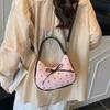 Polka Dot Bow Shoulder Bag Y2K Hobo Bag Vintage Underarm Bag  Ladies