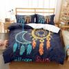 Dream Catcher Printing 3D Digital Printing Three-Piece Set Quilt Cover Pillowcase Bedding