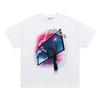 Bawełniany T-shirt z grafiką Premium Unisex Oversize Streetwear Casual z krótkim rękawem