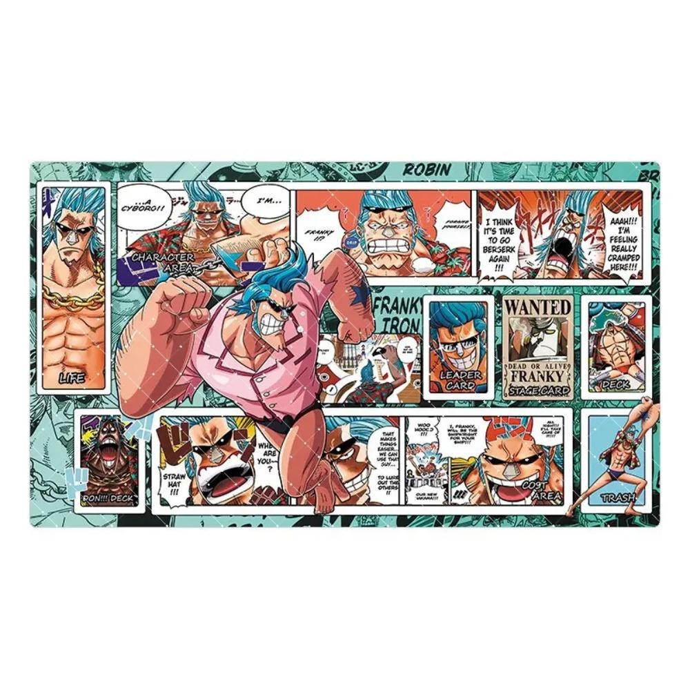 60*35*0.2cm Anime One Piece OPCG GAME Card PlayMat New Comic Series Enel Ace Law Hancock Brook Bonney Collection Gifts Toys