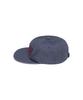 Lotaib Pigment Applique Twill Ball Cap - Blue