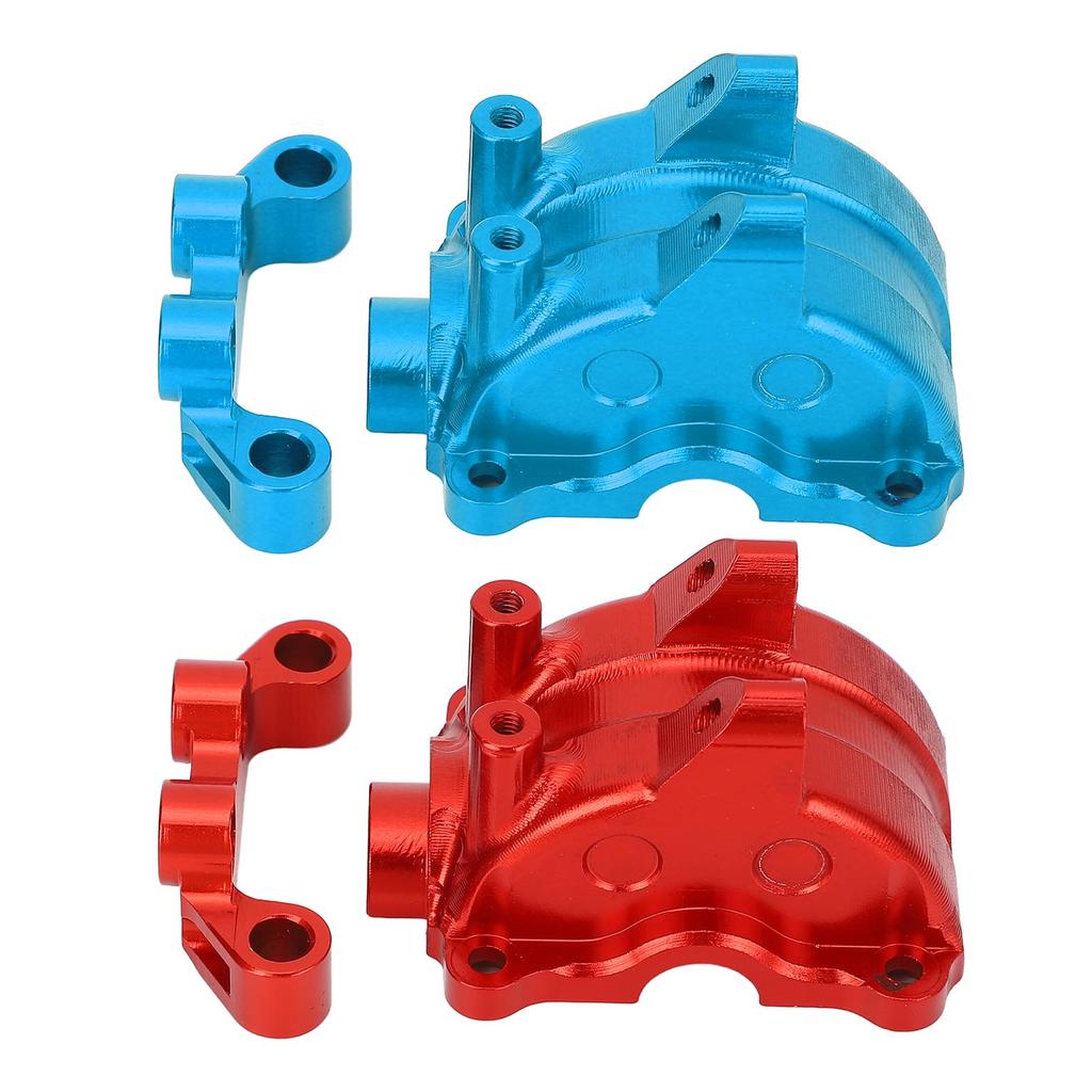 RC Car Gearbox Cover Aluminum Alloy Metal Differential Housing Case Upper Arm for 1/10TT02/TT02T Rem