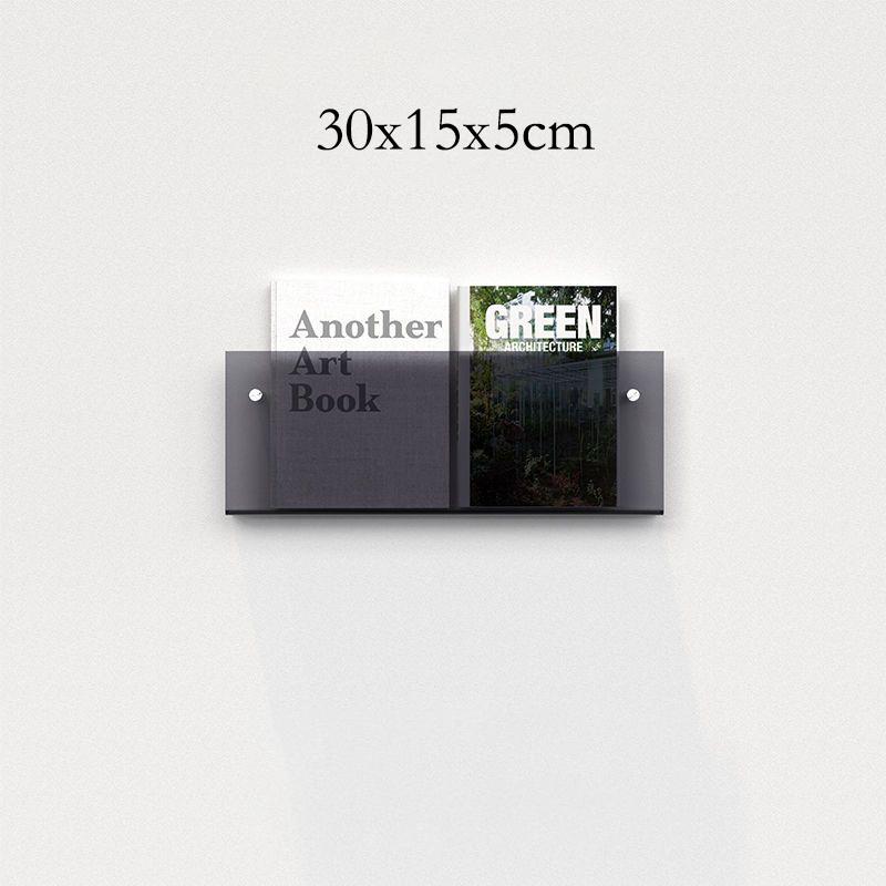 

Color Acrylic Brochure Holder Wall Mount Children s Bookshelf Magazine Rack Display Stand for Floating Hang Literature Organizer