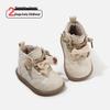 2025 Winter Soft Sole Non-slip Toddler Shoes - Boys' & Girls' Velvet Cotton Boots