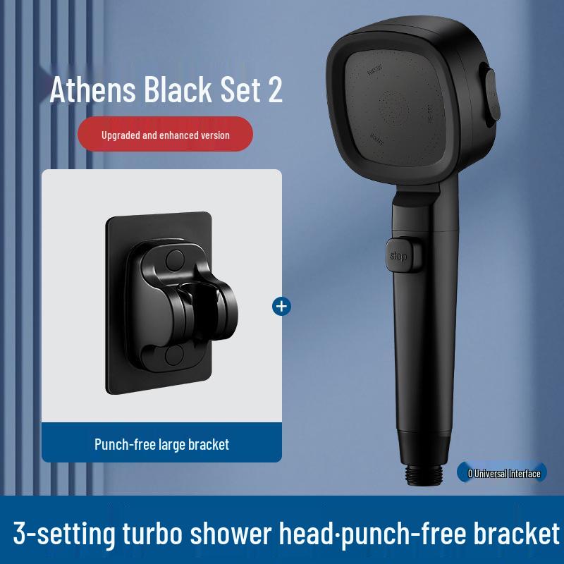 Powerful Boost Rain Shower Head Set for Bathroom & Home