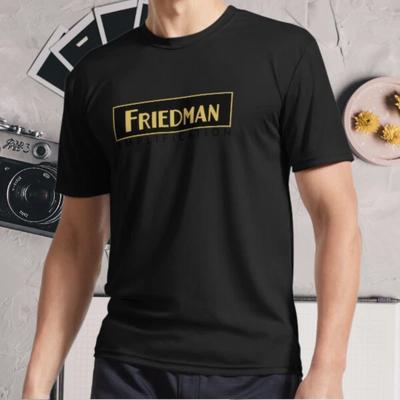 Nuova Maglietta Friedman Amplification Logo Attivo T-Shirt Divertente Taglia S - 5XL