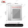 Zhongbisheng Stainless Steel Lifebuoy Storage Cabinet