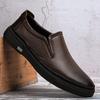 Luxury Brand Spring Men Loafers Genuine Leatherr Mocasines Top Quality Slip-On Flats Classic Driving Shoes Leisure Walk Footwear