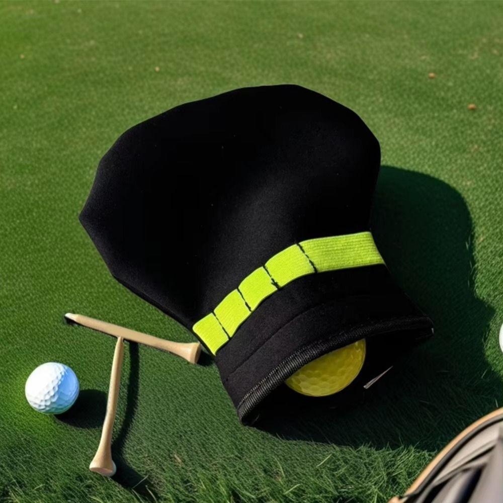 Portable Golf Ball Tee Holder With Metal Clip Golf Stud Pocket Golf Tee Bag  For Golfers