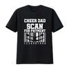 Womens Cheer Dad Scan For Payment Cheerleading Cheerleader Father T Shirt Black 2XL Vintage Washed Versatile Unisex Streetwear