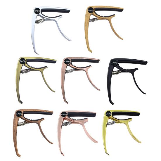 Guitar Capo for Acoustic Electric Guitar Zinc Alloy Metal Capo for Ukulele Mandolin Banjo Guitar Accessories