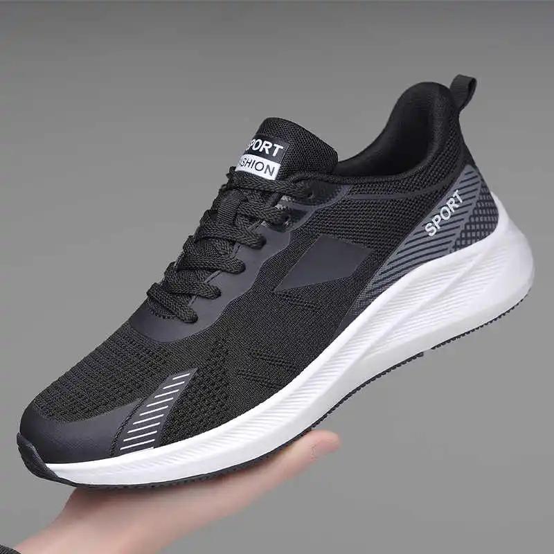 Fashion Tied With Ties Men's Dress Sneakers Spring Boots Shoes Party Sport Gifts Super Brand 2025g Special Wide Trainers Sneacker