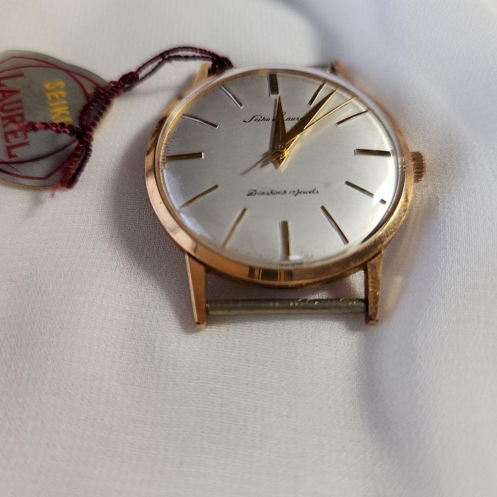 [USED] SEIKO LAUREL Gold Hand-Wound Watch Seiko Laurel Wristwatch