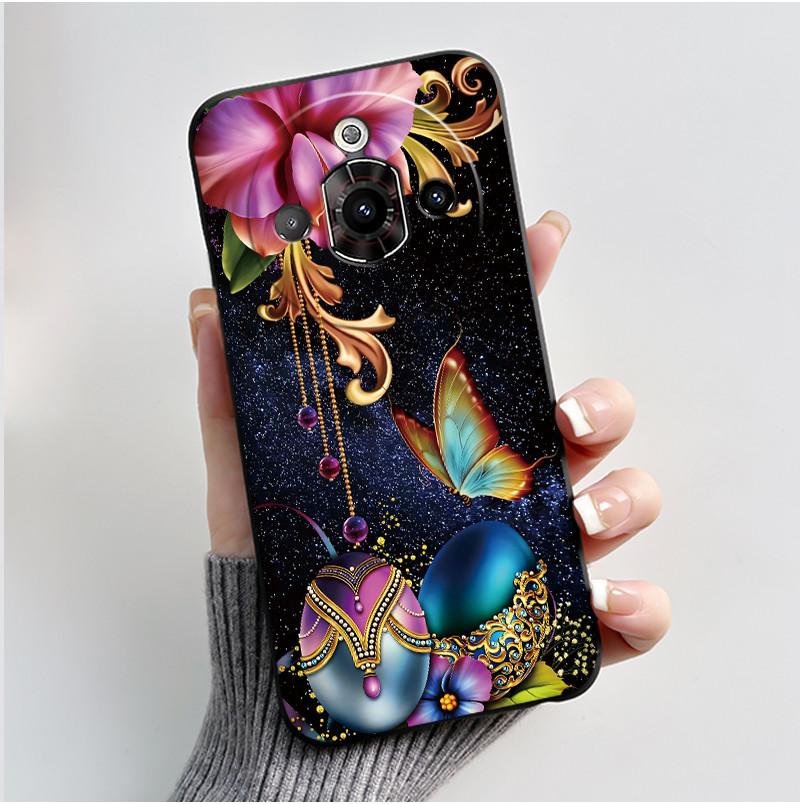 Cute Cartoon Case For ZTE Nubia Focus Pro 5G Capa Printing Shell Protective Cover Coque Soft Silicone Black Casing Fundas