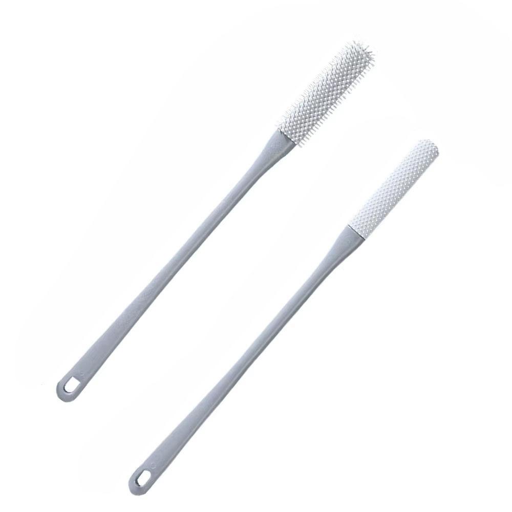2Pcs Soft Toe Gap Cleaning Brush Creative Foot Cleaning Tool Silicone Toe Brush  Foot Cleaner