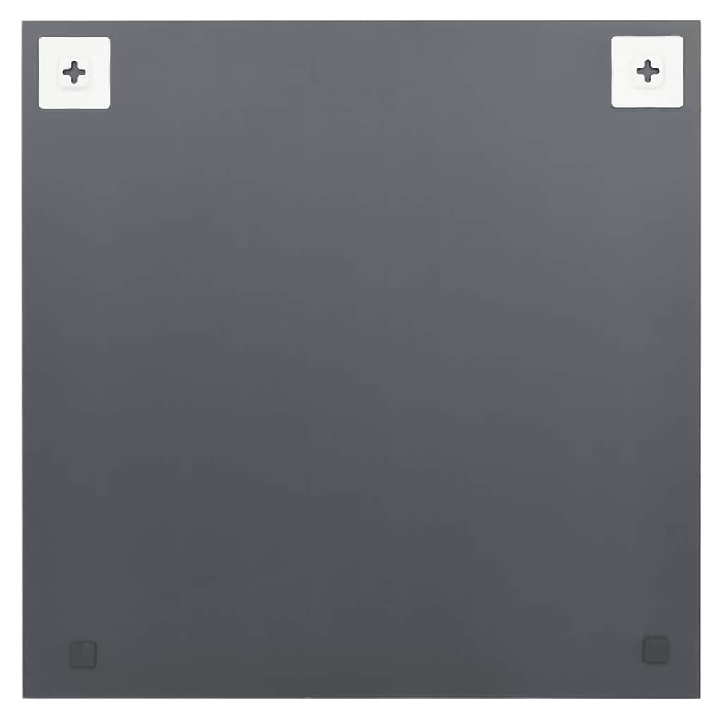Vidaxl Wall Mirror With LED Lights, Square, Glass