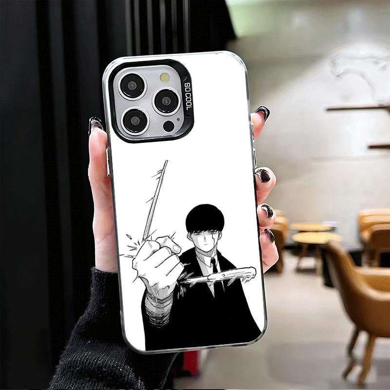 Mashle Magic And Muscles Anime Soft Phone Case for iPhone 15 16 17 Pro Max 17Air 16E 14 Plus 13 12 Mini Shockproof Cover Back Sh