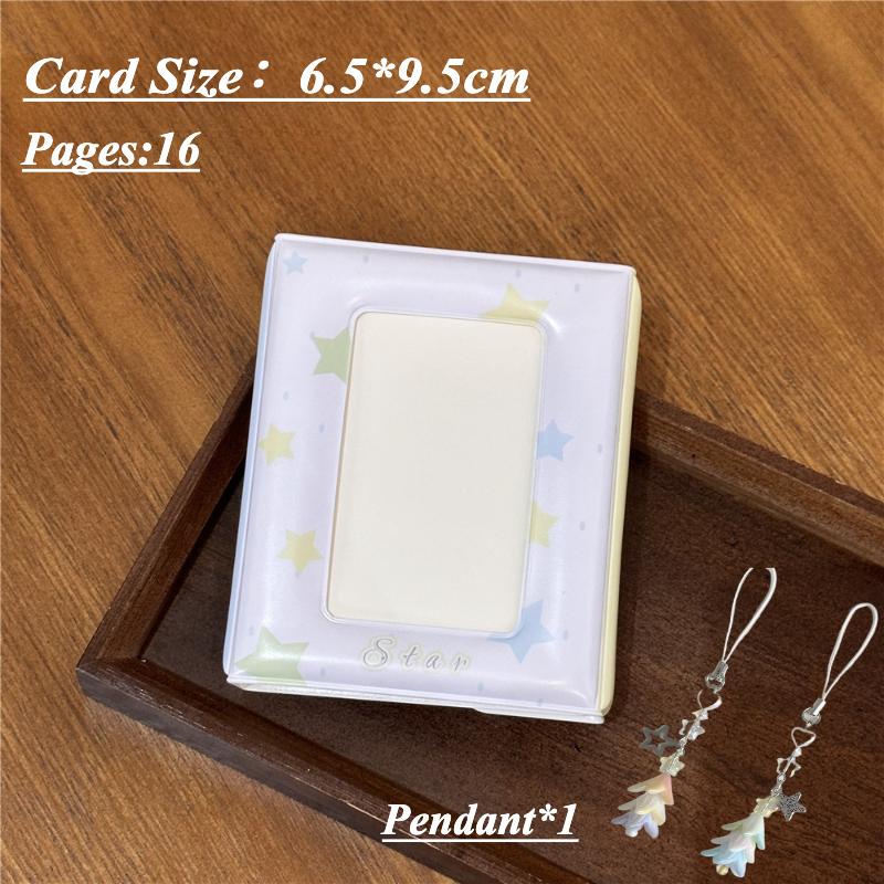 Original Design Snapper Sushi One-square Photocard Album 3 Inch Kpop Idol Photocard Collection Book with Pendant INS Style 2025