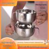 ZISIZ Cartoon Double-Layer Insulated Soup Bowl