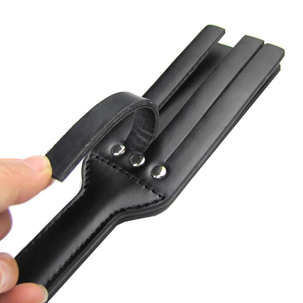 Bondage PU Leather Spanking Paddle Flirt Fetish Slave Flogger Whip Sex Toys  Adult Couples Valentine's Day