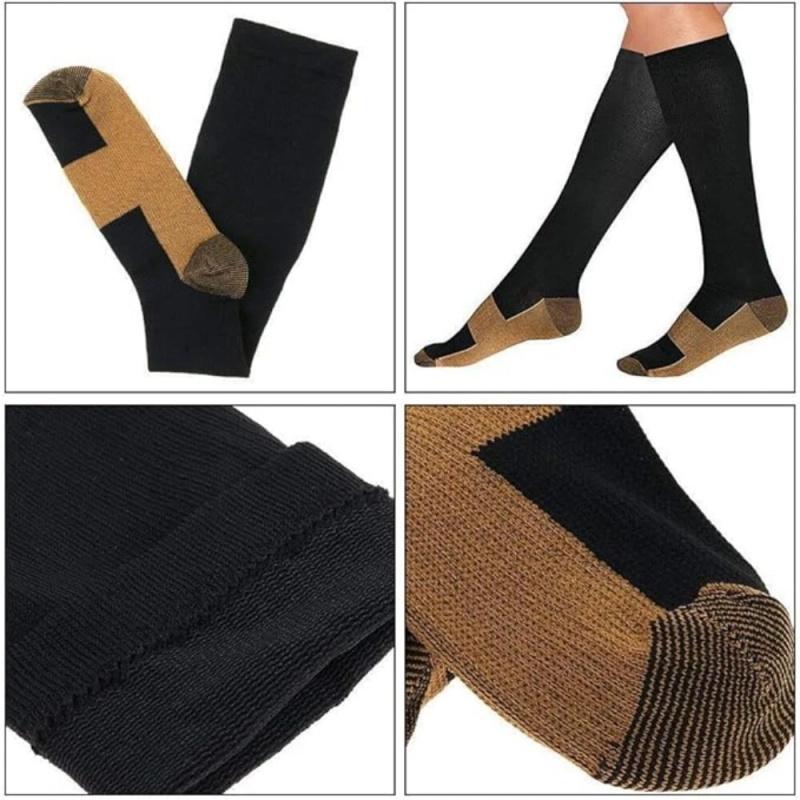 1 Pair Alpha Sole Compression Socks Alphasole Compress Socks Graduated Support for Run