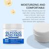 Glycolic Acid Exfoliating Pads – Gentle Peeling & Cleansing Facial Toner for Clogged Pores & Bumps