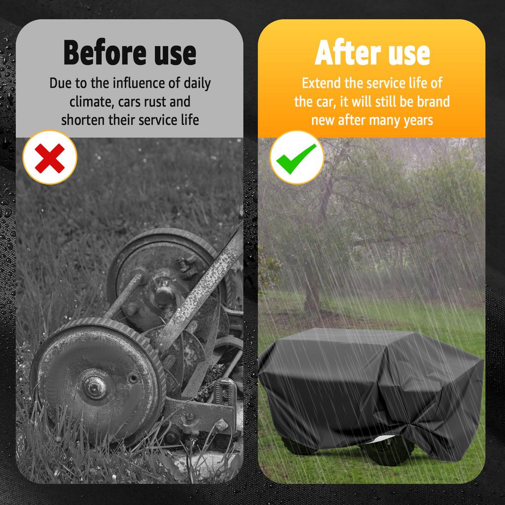 Mobility Scooter Cover Waterproof Oxford Cloth Car Toy Cover Dust Sun UV Snow Outdoor Equipment Protector Cover With Drawstring