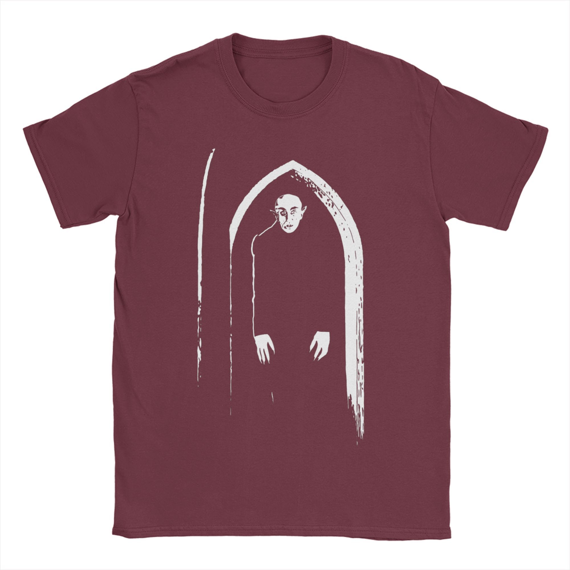 

Футболка Летняя Фильм 100% Хлопок Футболки Для Мужчин Новинка Повседневная Футболка Короткие Рукава Y2K Смешные Топы Футболки XXXXXL бордовый