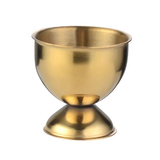 

Большая бесплатная прочная чашка для яиц на 40 мл, устойчивая к коррозии BPA серебряный