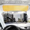 High-Transparent Anti Glare Sunshades Adjustable Night Driving Shield  Eye Protection