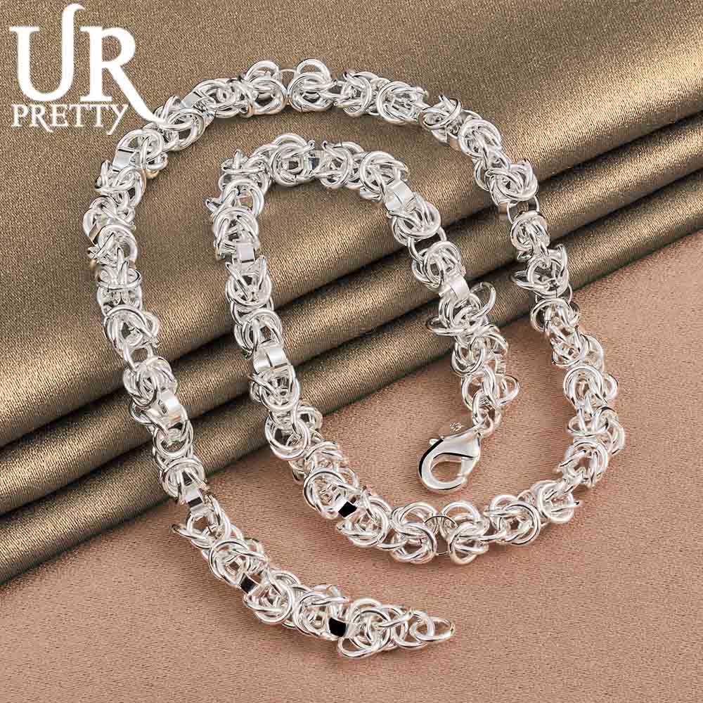 925 Sterling Silber Drachen Knochen Halskette Mode Hochzeit Schmuck