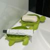 Turtle Drain Soap Box Practical and Cute Cartoon Turtle Soap Holder Suitable for Home Use Drain Soaps Holder
