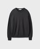 Yunionbeullu Hard Twist Cotton Crewneck Knit [Charcoal]