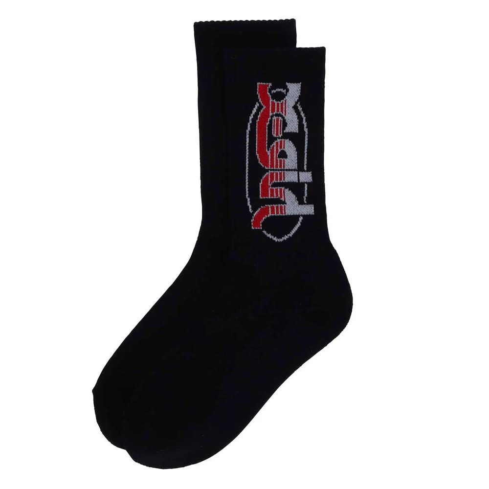 

Socks HORIZON MILLS LOGO RIB SOCKS BLACK [X Girl] Women s