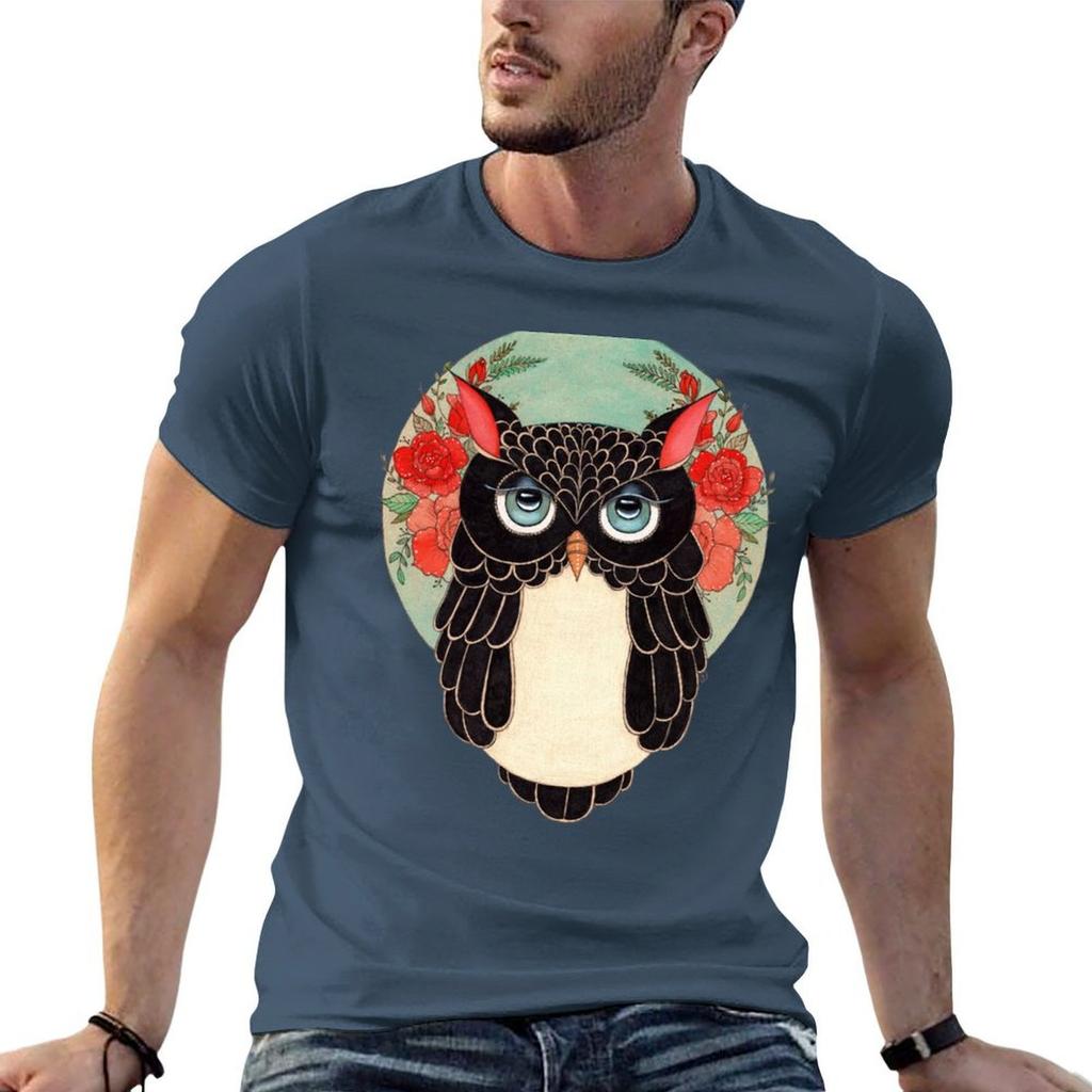 Night Owl TShirt Lightweight Cooling Short Sleeve Tee