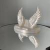1 Pcs 3D Printed Phone Holder, Angel Wing, Creative Design And Decorative Piece Desktop Gift Craft