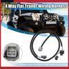 Pack of 1 For Jeep Wrangler 65" Trailer Hitch Wiring Harness Taillights Trailer
