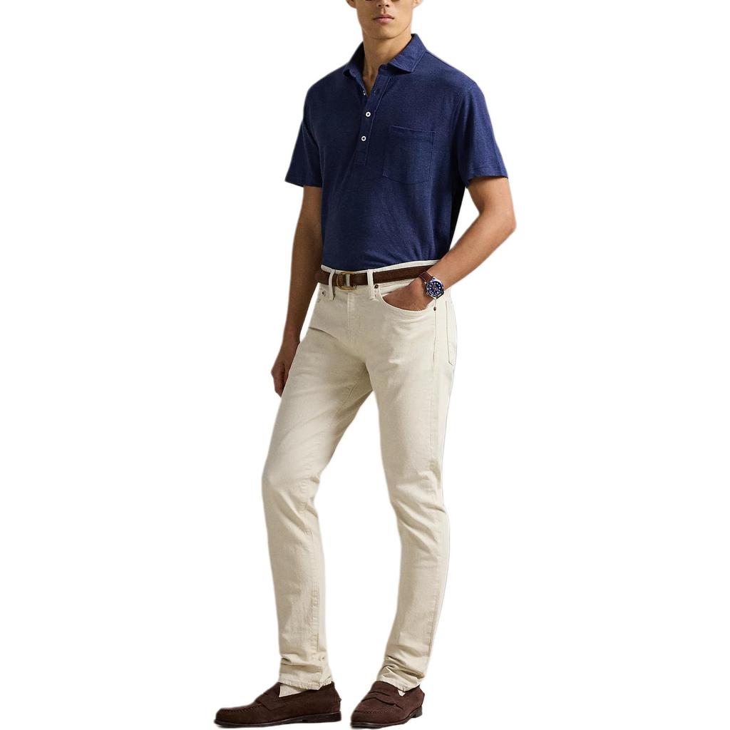 Polo Ralph Lauren Straight Pocket Short Sleeve Polo Shirt Standard Edition Men tops 710B13500-002