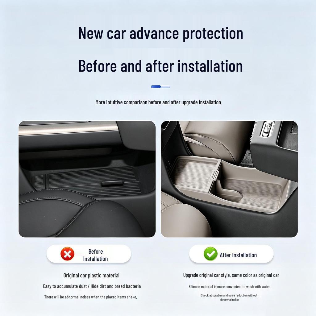 Volvo XC70 Center Console Silicone Organizer Mat