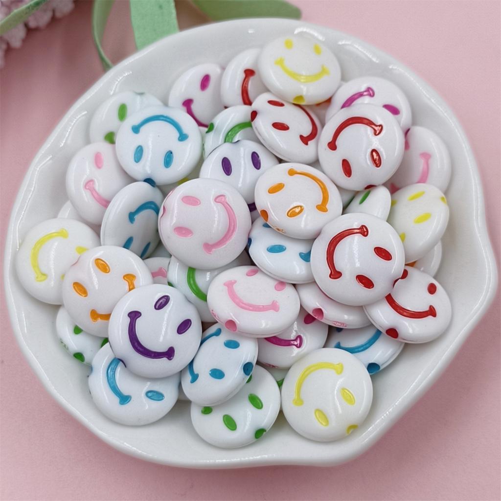 Shell Acrylic Bracelet DIY Snowflakes 50Pcs Flower Necklace Gifts Women Jewelry Handmade Loose Beads Gilrs  beads