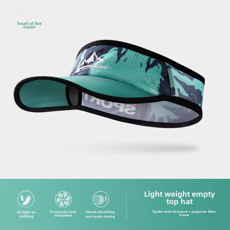Unisex Quick-Dry Breathable Sunshade Cap for Outdoor Sports & Marathon XMZ241