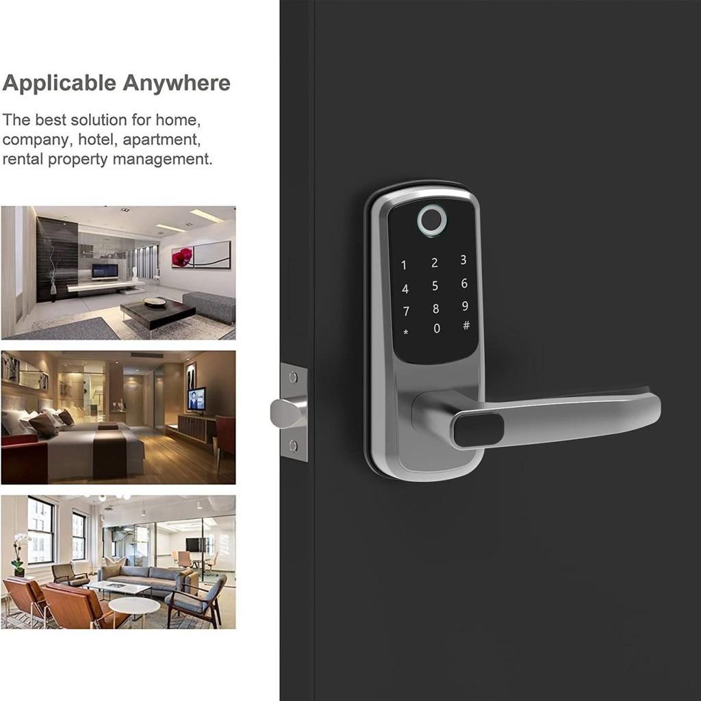 Inductive Swipe Card Lock Electronic Smart Waterproof Door Lock LOCK WIFI Biometric Fingerprint Password Lock