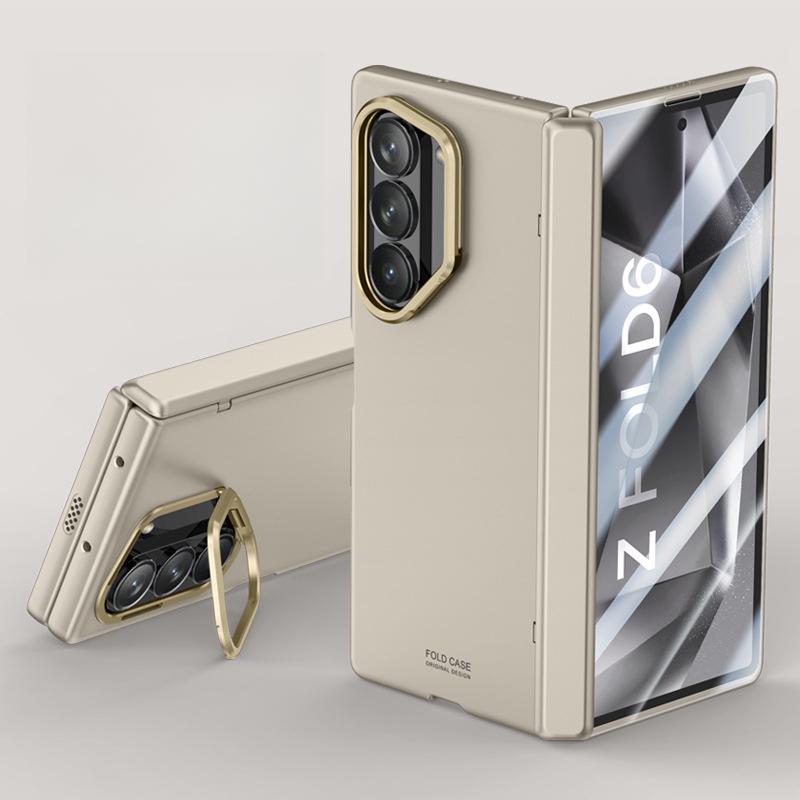 Suitable for Samsung Zflod6 Mobile Phone Case Anti-peeping Galaxy 6 Generation Folding Screen Lens Holder Hinge 6 Case
